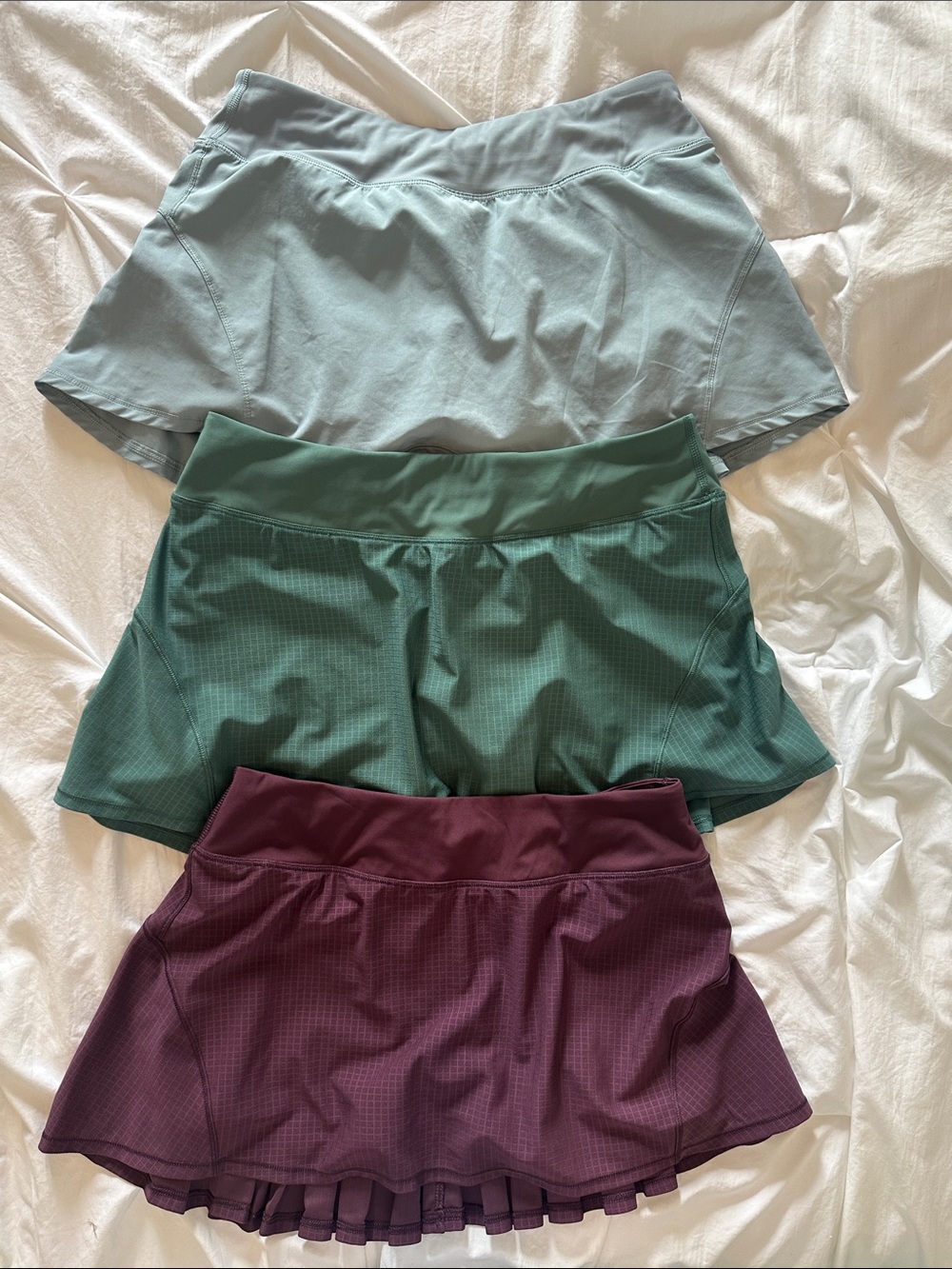 CRZ YOGA 3 Pack Tennis/Pickleball Skirts